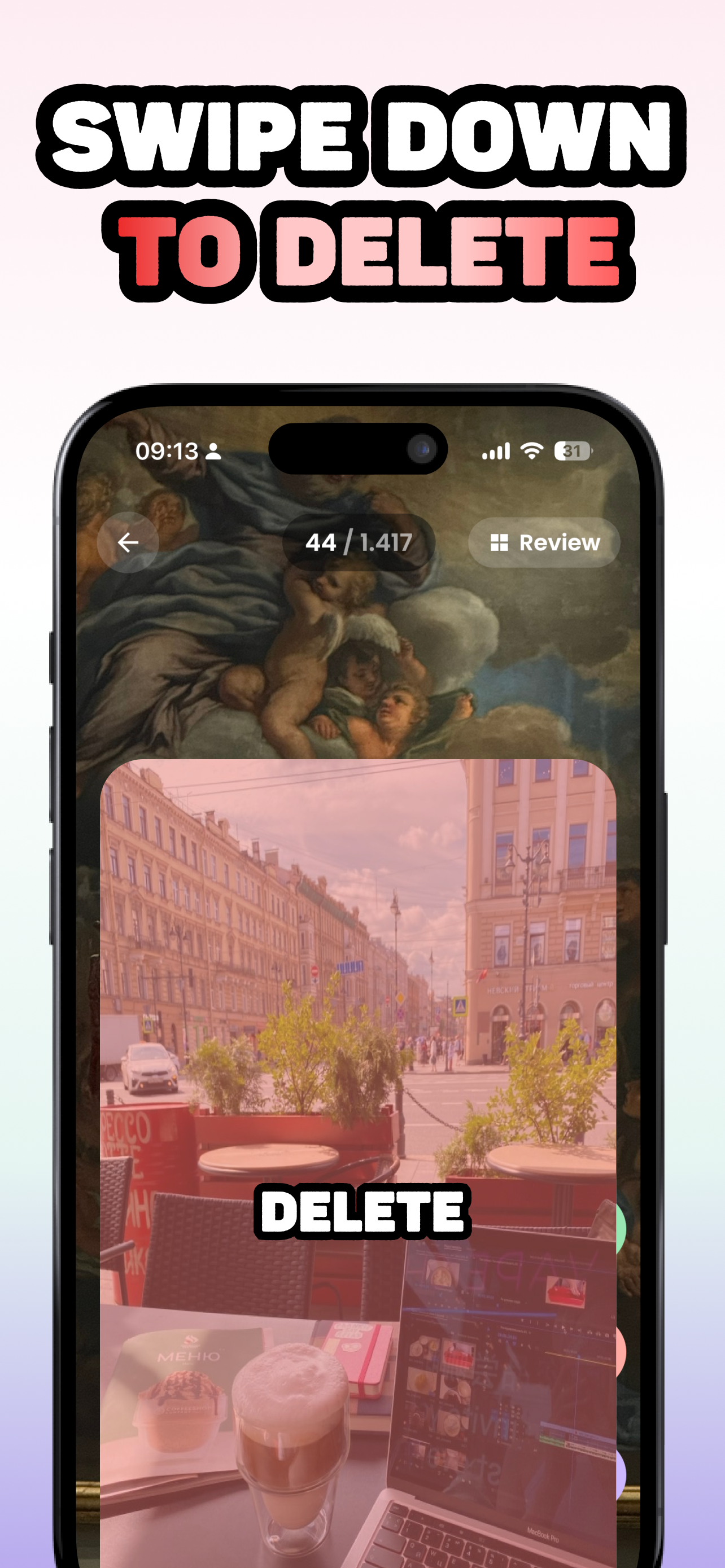 SwipeGallery app screen 4
